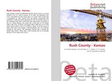 Capa do livro de Rush County - Kansas 