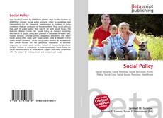 Capa do livro de Social Policy 