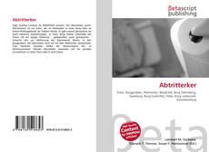 Buchcover von Abtritterker