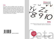 Buchcover von Zeta