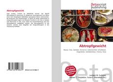 Buchcover von Abtropfgewicht