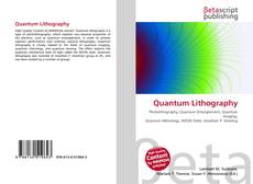 Capa do livro de Quantum Lithography 