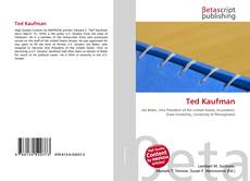 Capa do livro de Ted Kaufman 