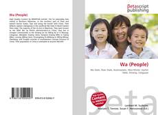 Capa do livro de Wa (People) 