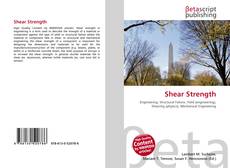 Capa do livro de Shear Strength 