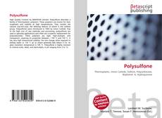 Capa do livro de Polysulfone 