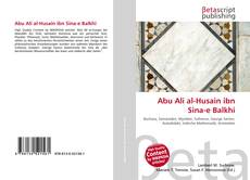 Capa do livro de Abu Ali al-Husain ibn Sina-e Balkhi 