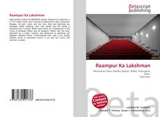 Capa do livro de Raampur Ka Lakshman 