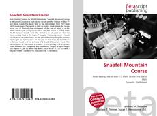 Capa do livro de Snaefell Mountain Course 