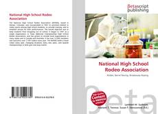Capa do livro de National High School Rodeo Association 