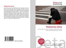 Capa do livro de Pedestrian Zone 