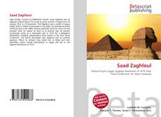 Capa do livro de Saad Zaghloul 