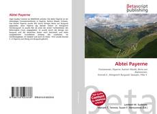 Capa do livro de Abtei Payerne 