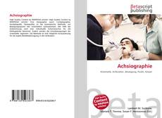 Capa do livro de Achsiographie 