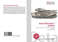 Capa do livro de Raad-2/Thunder 2 Artillery 