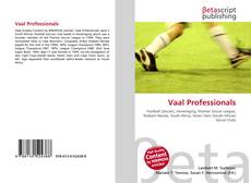 Capa do livro de Vaal Professionals 