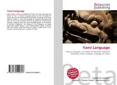 Capa do livro de Yami Language 