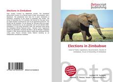 Capa do livro de Elections in Zimbabwe 