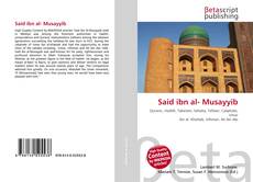 Capa do livro de Said ibn al- Musayyib 