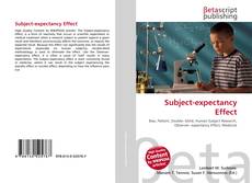 Capa do livro de Subject-expectancy Effect 