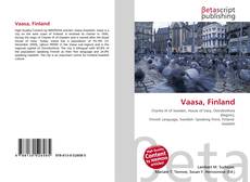 Capa do livro de Vaasa, Finland 