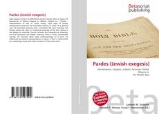 Capa do livro de Pardes (Jewish exegesis) 