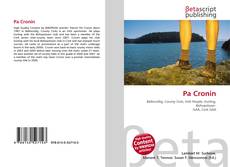 Capa do livro de Pa Cronin 