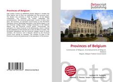 Capa do livro de Provinces of Belgium 