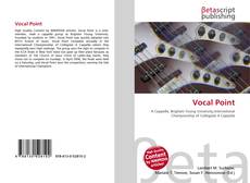 Capa do livro de Vocal Point 