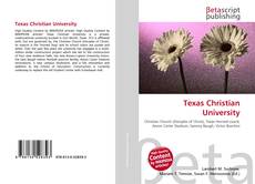 Capa do livro de Texas Christian University 