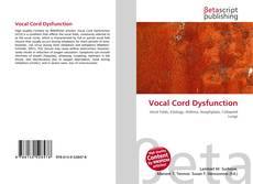 Copertina di Vocal Cord Dysfunction