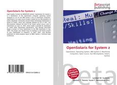 Copertina di OpenSolaris for System z