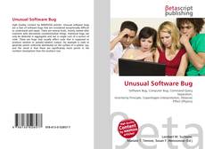 Capa do livro de Unusual Software Bug 