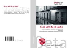 Capa do livro de Sa id Salih Sa id Nashir 