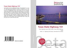Texas State Highway 151 kitap kapağı