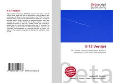 X-13 Vertijet kitap kapağı