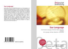 Saa Language kitap kapağı