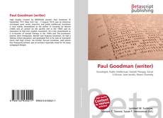 Paul Goodman (writer) kitap kapağı