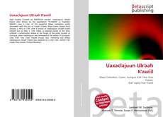 Uaxaclajuun Ub'aah K'awiil kitap kapağı