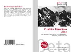 Couverture de Prealpine Operations Zone