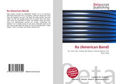 Copertina di Ra (American Band)