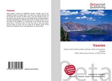 Copertina di Vaanee
