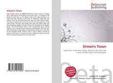 Обложка Simon's Town