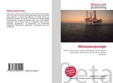 Portada del libro de Abwasserpumpe