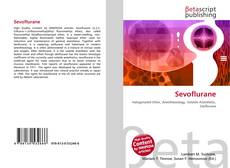 Buchcover von Sevoflurane