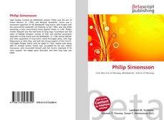 Buchcover von Philip Simonsson