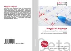 Copertina di Phrygian Language