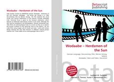 Copertina di Wodaabe – Herdsmen of the Sun