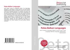 Обложка Paleo-Balkan Languages