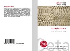 Couverture de Rachel Matkin